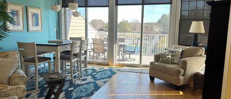 TV, fireplace, DVD player