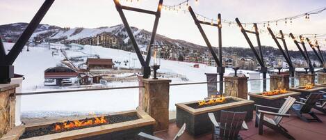 Àrea exterior de l'allotjament