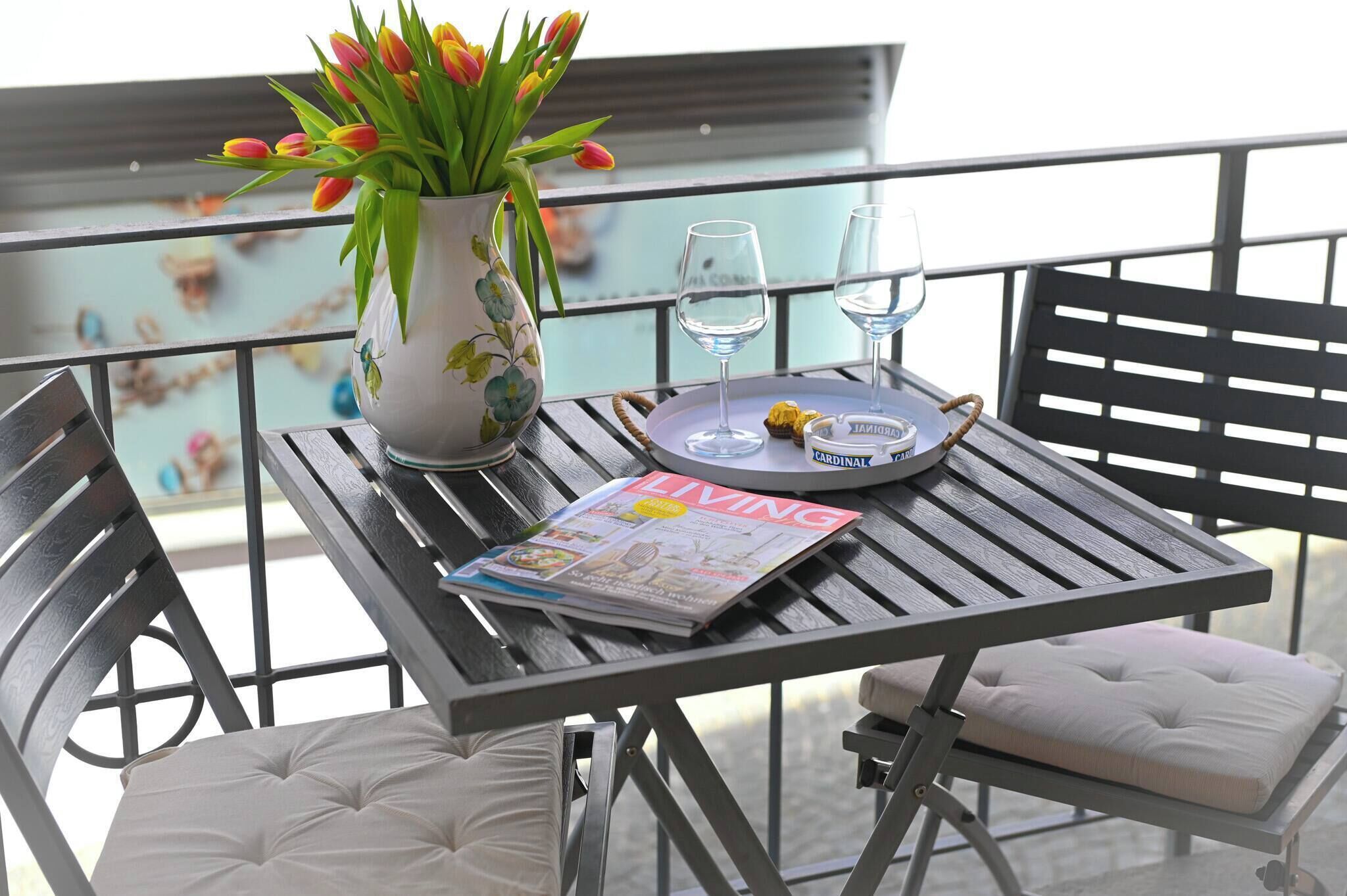 Apartment, 1 Bedroom, Balcony, City View | Balcony