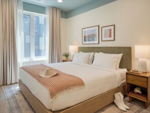 1 chambre, lit parapluie, Wi-Fi gratuit, draps fournis