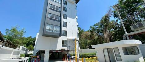 Front of property - evening/night