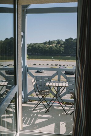 Vista des de l'allotjament