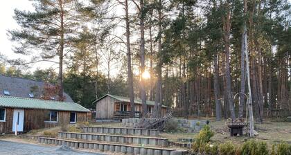 Bungalow '-Waldgrün-' with Private Terrace and Shared Garden