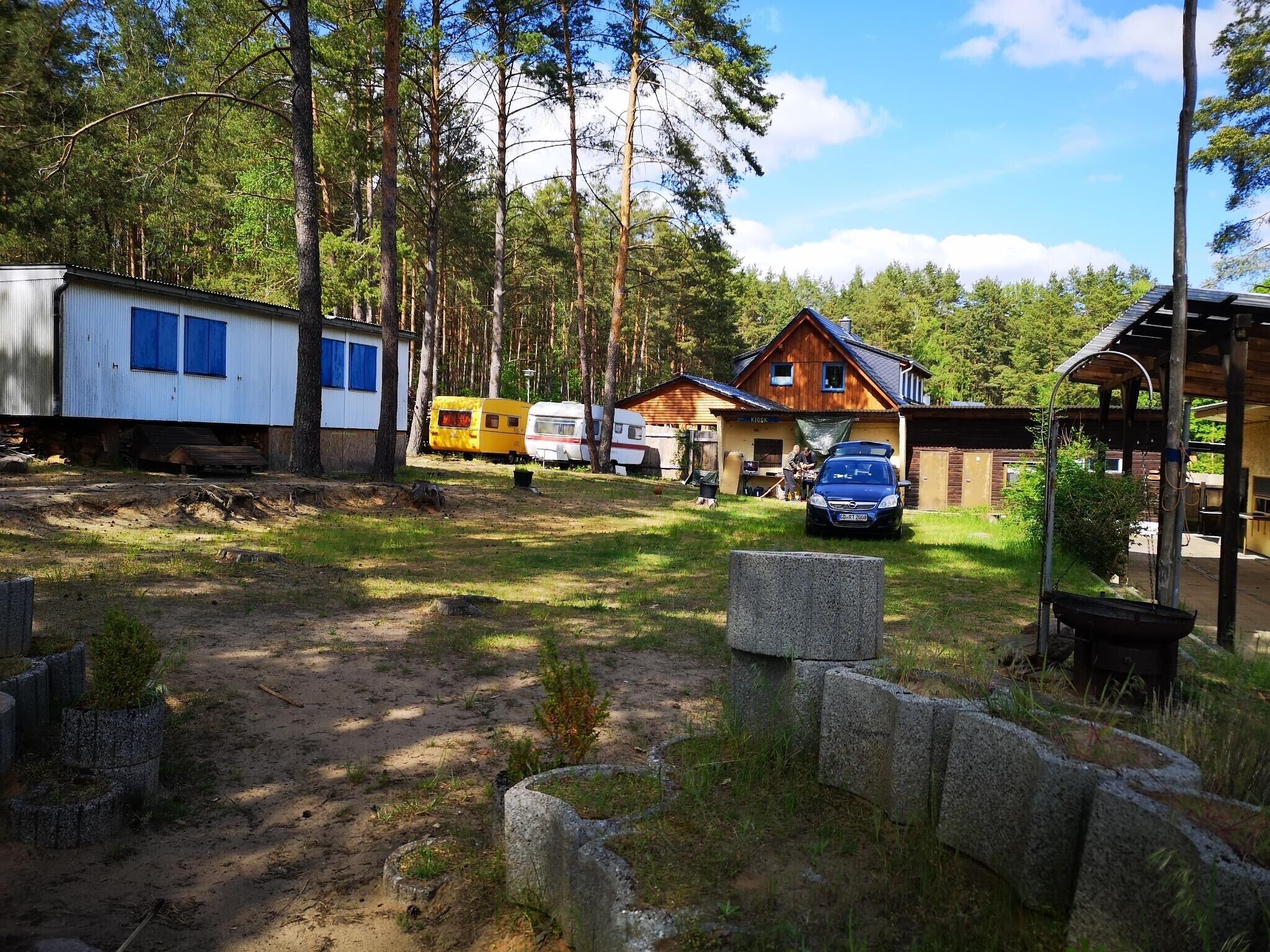 Overnatningsstedets område