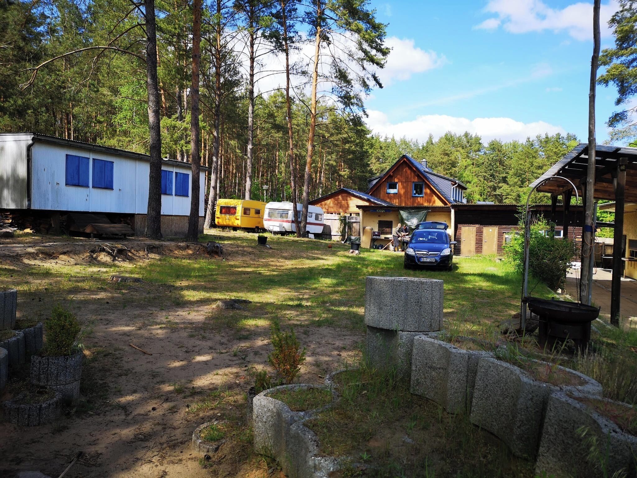 Enceinte de l’hébergement