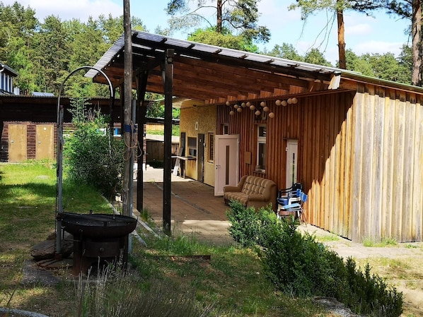 Property grounds - Bungalow '- Himmelsblau -' with Shared Terrace and Shared Garden (Lychen)