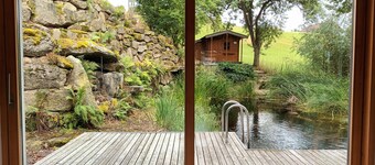 Holiday Home 'Am Teich' with Mountain View, Private Terrace and Wi-Fi