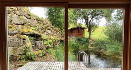 Holiday Home 'Am Teich' with Mountain View, Private Terrace and Wi-Fi