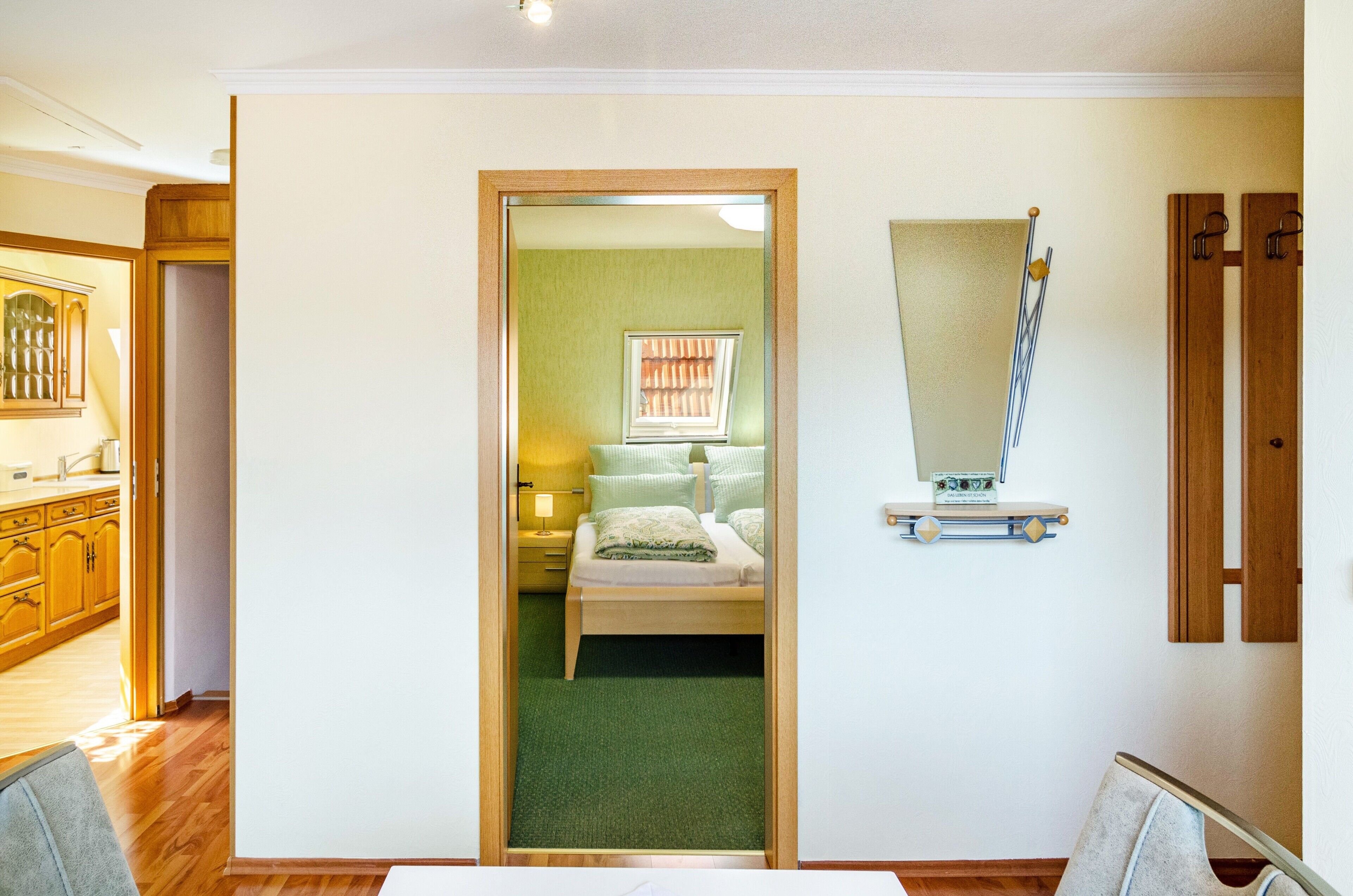 1 室のベッドルーム、WiFi (無料)、ベッドシーツ