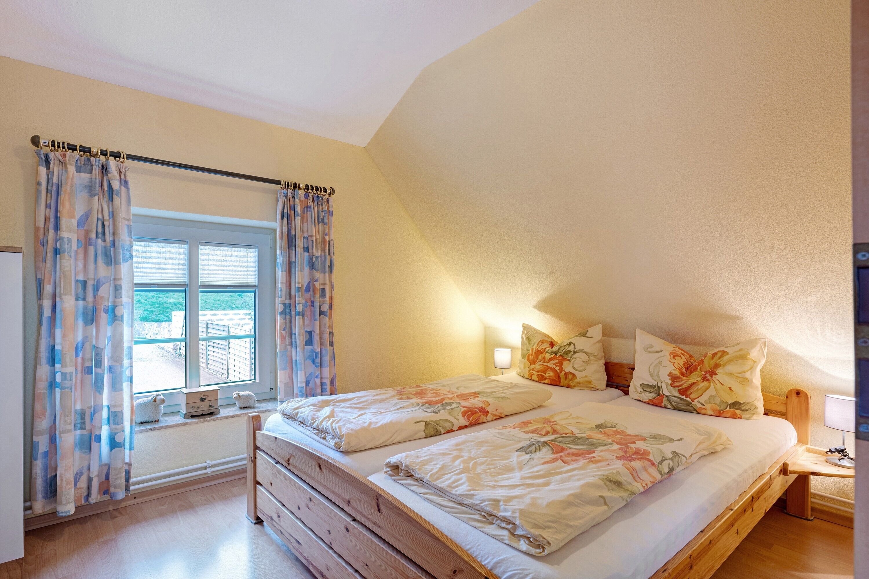 1 soveværelse, sengetøj