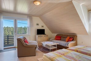 1 makuuhuone, ilmainen Wi-Fi, vuodevaatteet