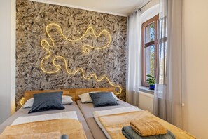 1 Schlafzimmer, kostenloses WLAN, Bettwäsche