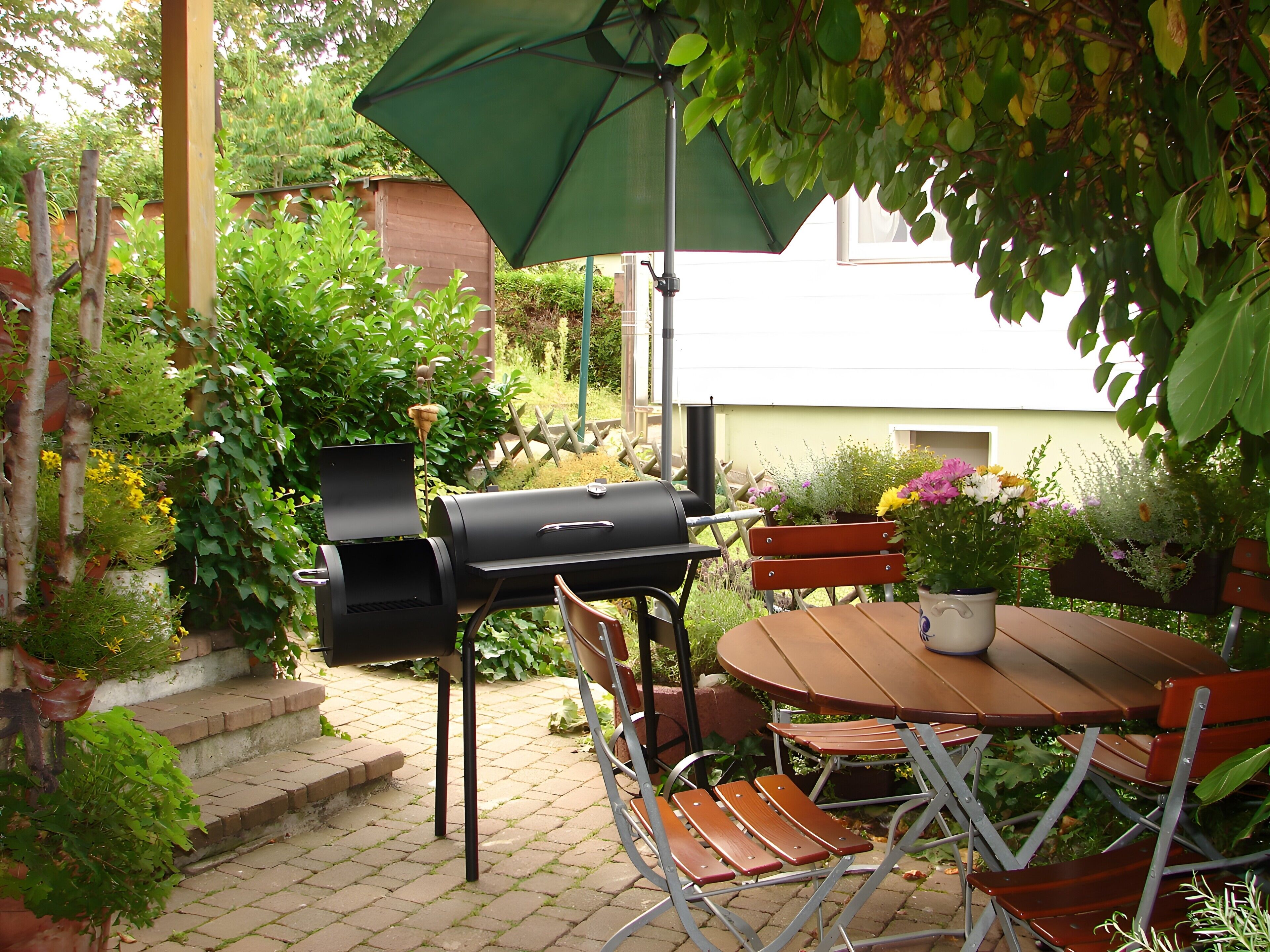 Opções para refeição ao ar livre