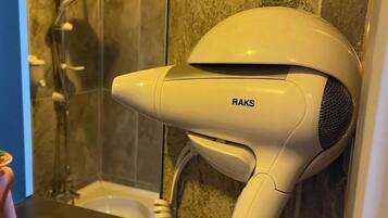 Studio, Garden View | Bathroom | Hair dryer, slippers, bidet, towels