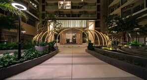 Entrada de la propiedad