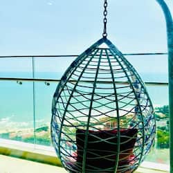 Appartement Luxe, 3 chambres, balcon, vue océan | Balcon