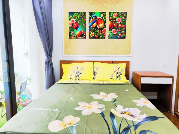 1 makuuhuone, silitysrauta/-lauta, Wi-Fi, vuodevaatteet