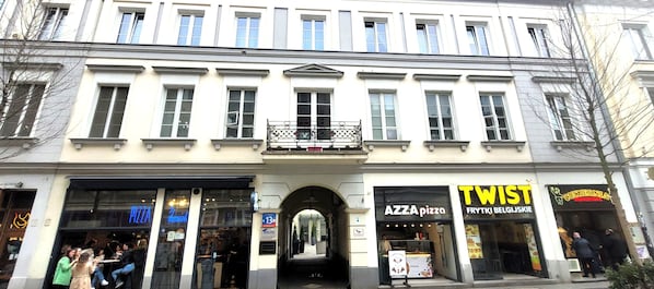 Fachada de la propiedad