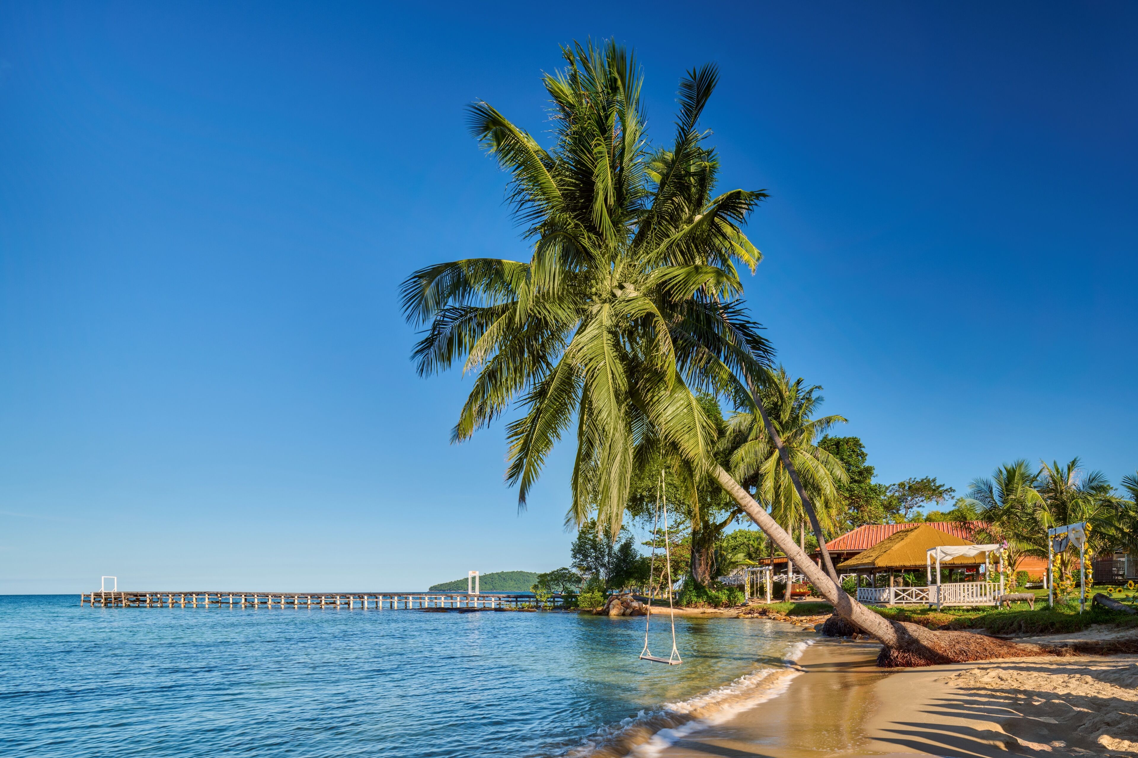 Uitzicht vanuit accommodatie