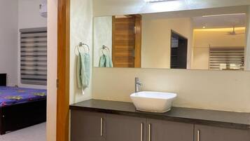 Towels, soap
