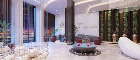 Steam room, mud baths