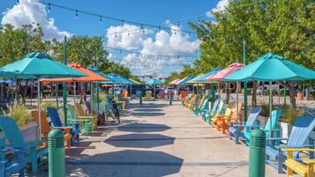 Àrea exterior de l'allotjament