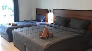 Standard-Dreibettzimmer | Zimmersafe, kostenloses WLAN