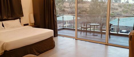 Premium Room with Mountain View | Laptop workspace, iron/ironing board, free WiFi