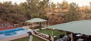 Vue depuis l’hébergement