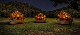 Group Glamping: Luxury Tents Near Gburg and PF