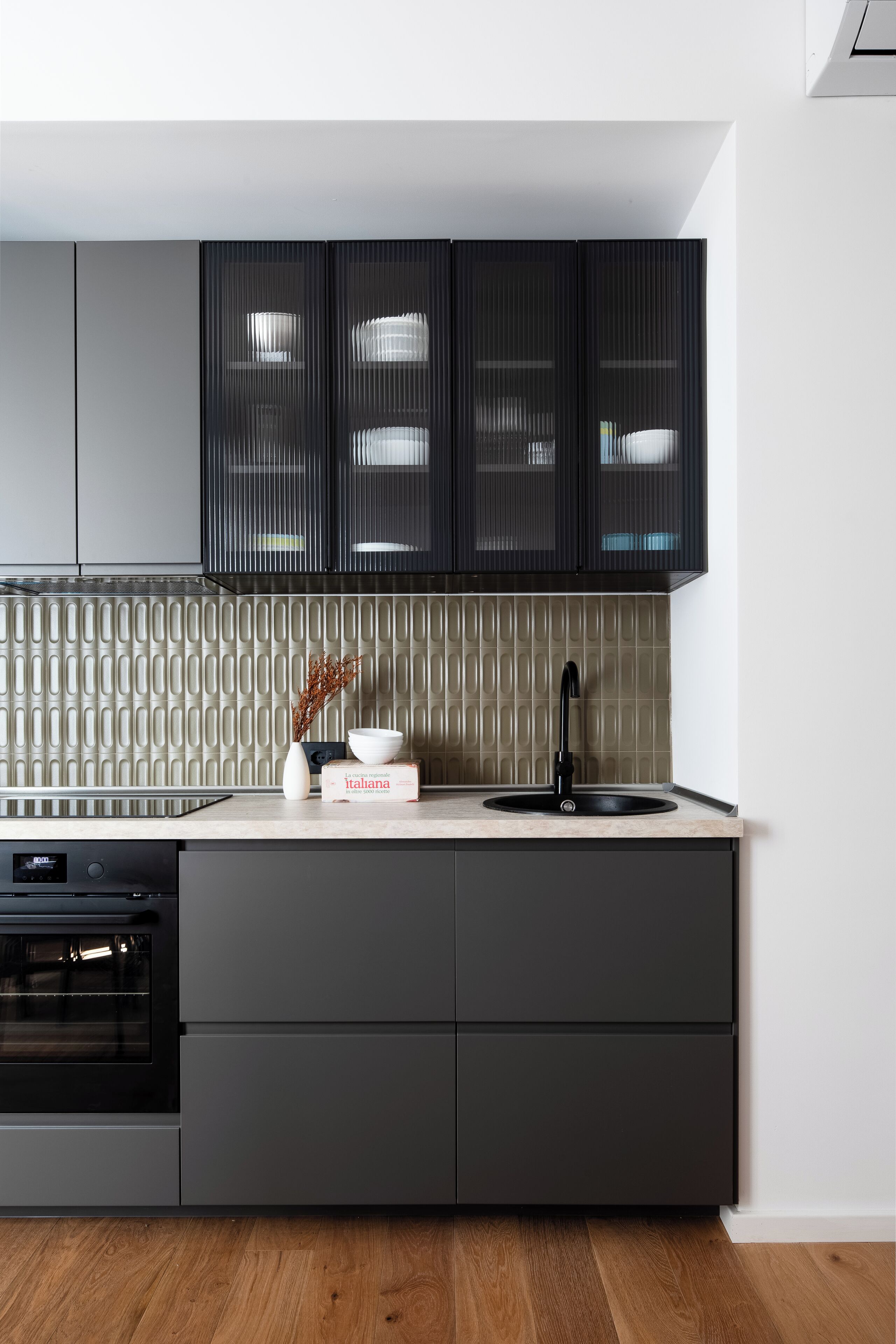 냉장고, 전자레인지, 오븐, 쿡탑