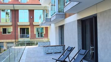 Luxury Double Room, Patio, City View