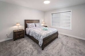 6 bedrooms, iron/ironing board, travel cot, WiFi