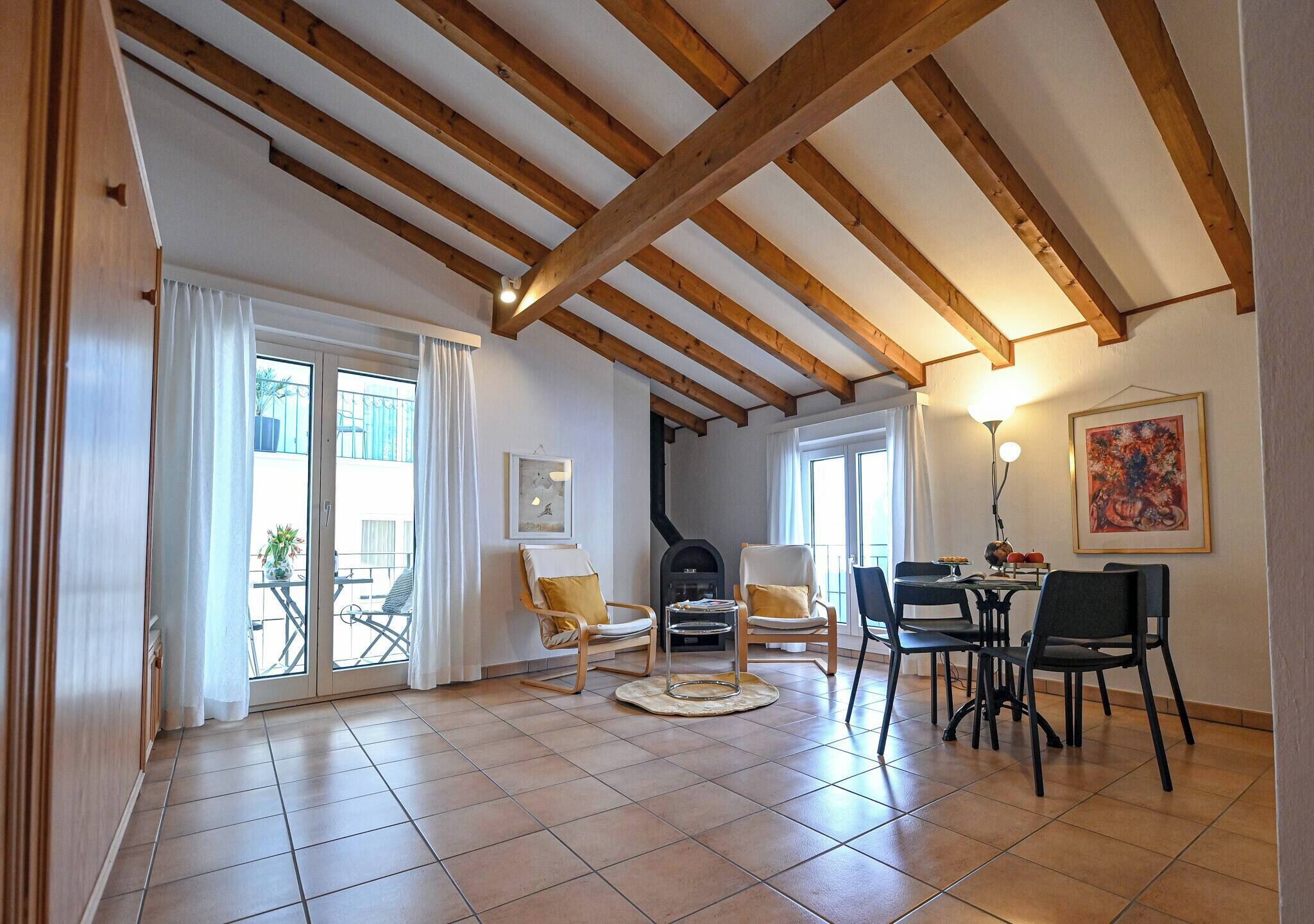 Appartement, 1 slaapkamer, roken, balkon | Woonkamer