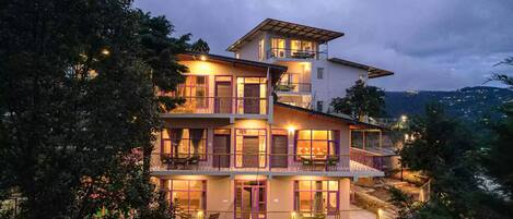 Framhlið gististaðar