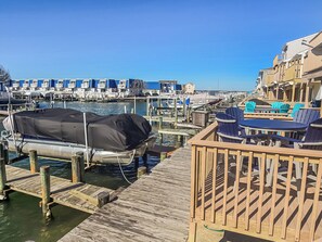 Marina - Ocean City townhome on a large canal with a bay view! Short walk to Jolly Roger! Mallard Landing #3 (Ocean City)