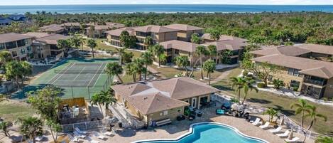 Una piscina climatizada