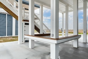 House, 3 Bedrooms | Property grounds - Fins & Feathers 3 Bedroom Home (Port Bolivar)