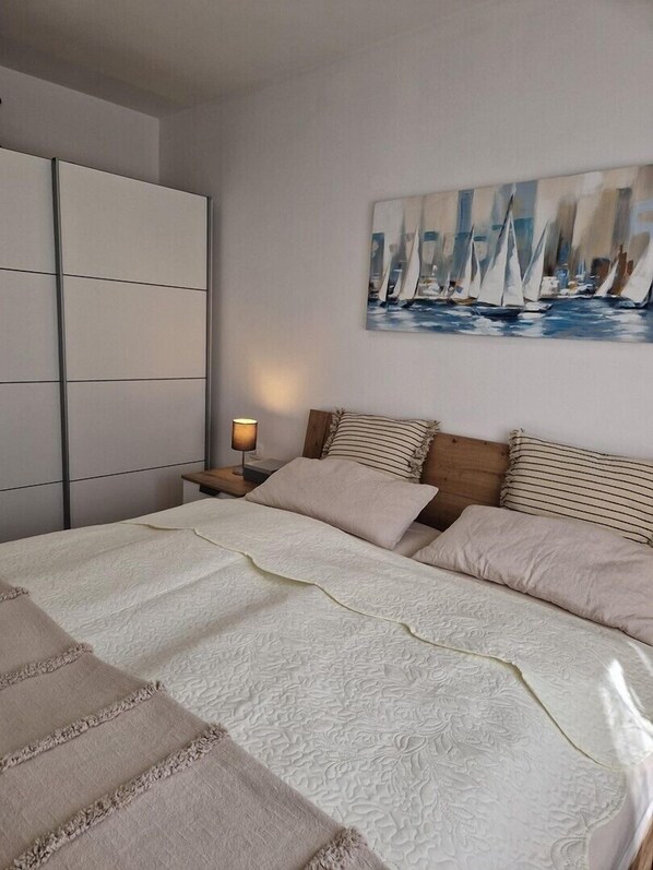 Wardrobe in bedroom