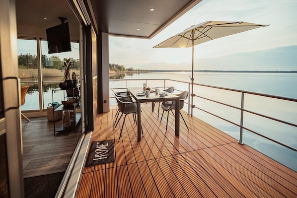 Mobile Home | Balcony - Hausboot am Grabendorfer See (Vetschau/Spreewald)