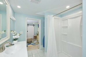 Sèche-cheveux, serviettes fournies