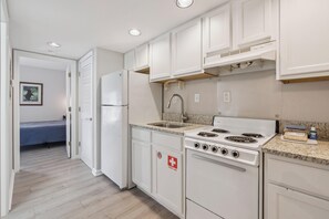 Fridge, microwave, oven, stovetop - Walk to The Island & Parkway| Modern 1BR Condo! Sleeps 4|Outdoor Pool| (Pigeon Forge)