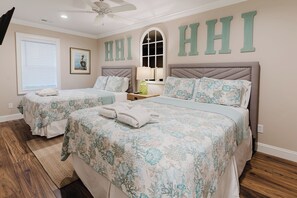 3 多间卧室、熨斗/熨衣板、WiFi、床单