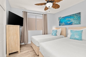 2 bedrooms, iron/ironing board, free WiFi, bed sheets