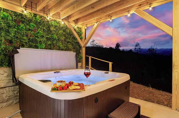 Bain à remous extérieur