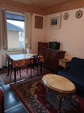 Leilighet, byutsikt | Strykejern/-brett