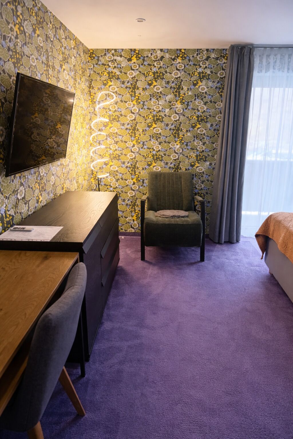 Classic-Doppel- oder -Zweibettzimmer, Balkon, Bergblick