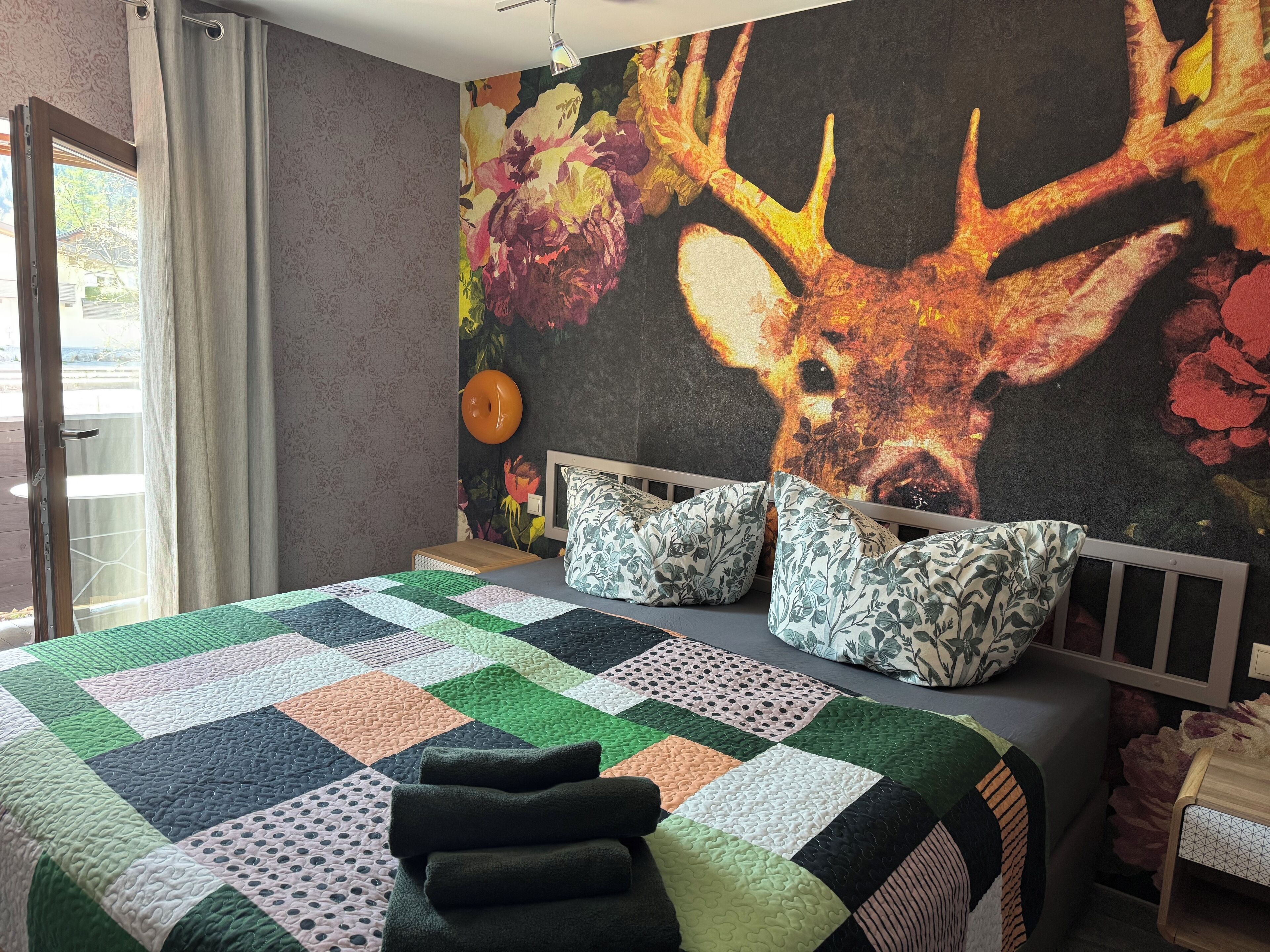 Classic Double or Twin Room, Balcony, Mountain View