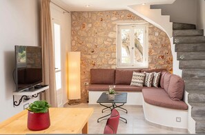 Fernseher, Kamin, Arbeitsbereiche