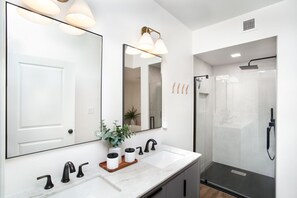 Hair dryer, towels